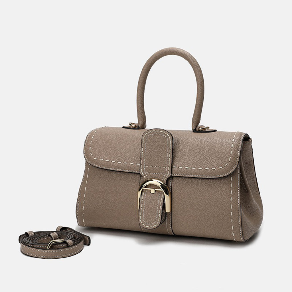 Stitch Elegance Satchel