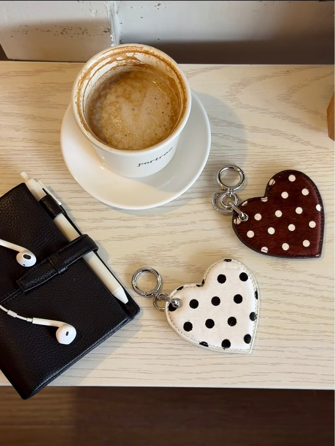 Vela Heart Mirror Charm