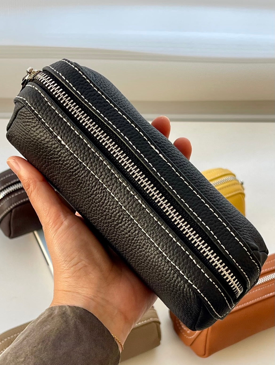 Rivet Leather Utility Case