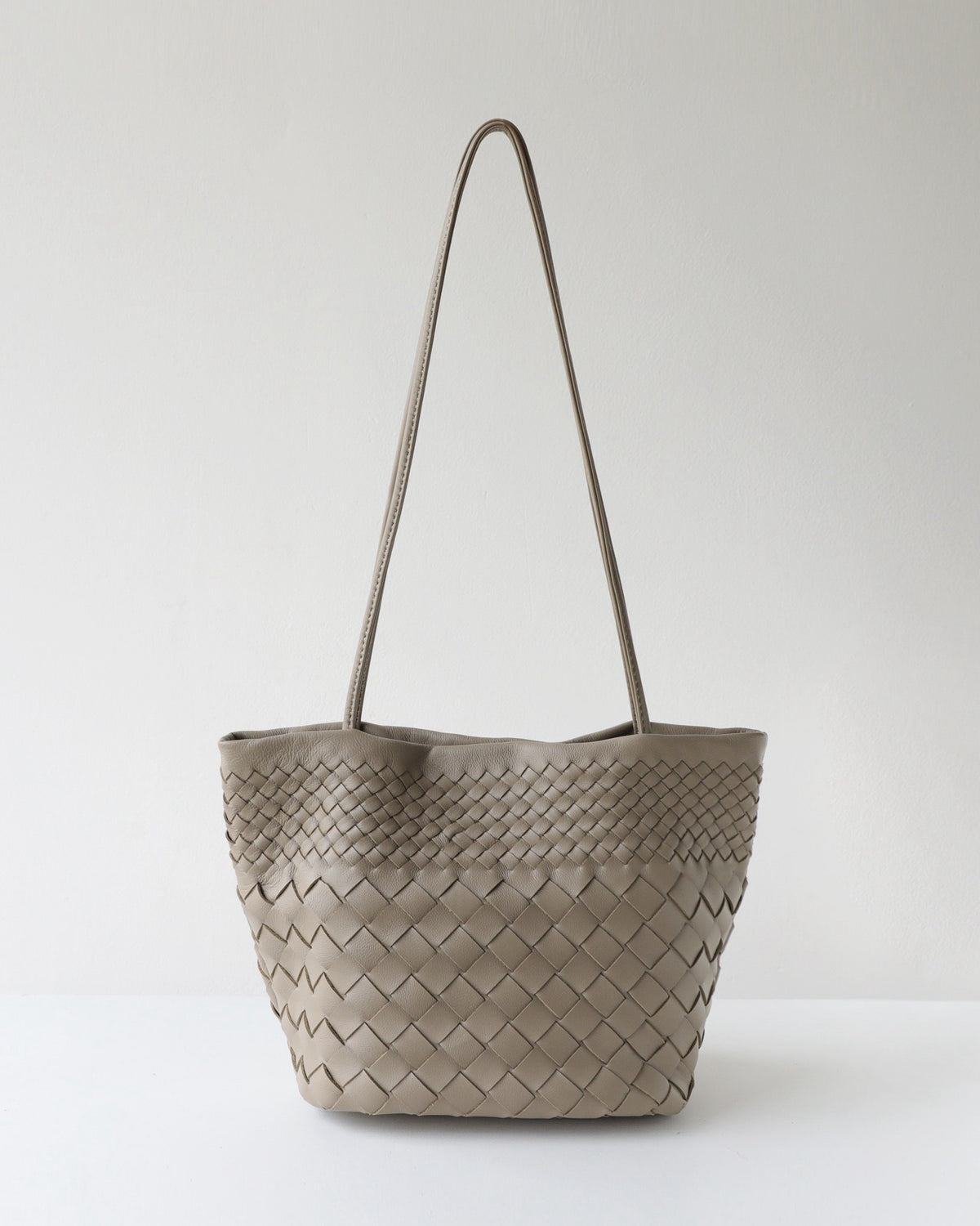 Mira Woven Bucket Bag
