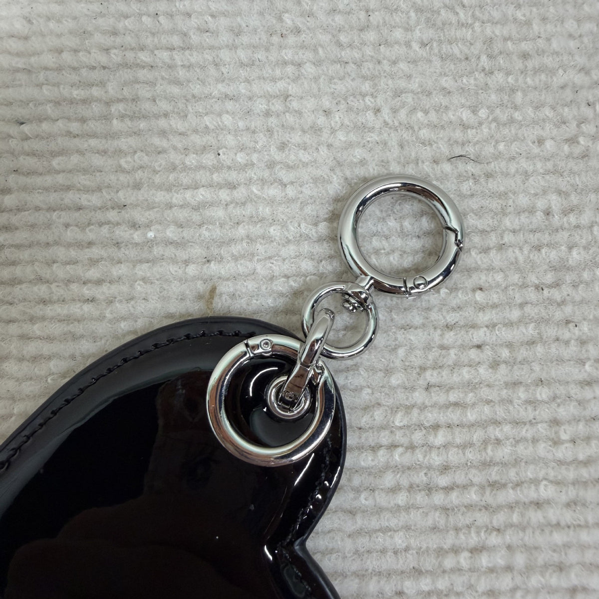 Vela Heart Mirror Charm