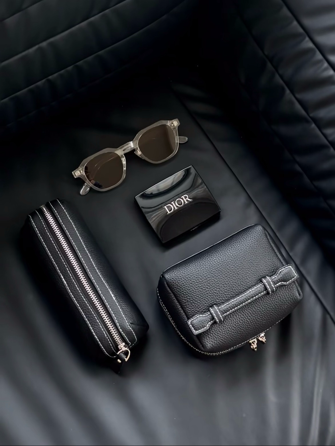Rivet Leather Utility Case
