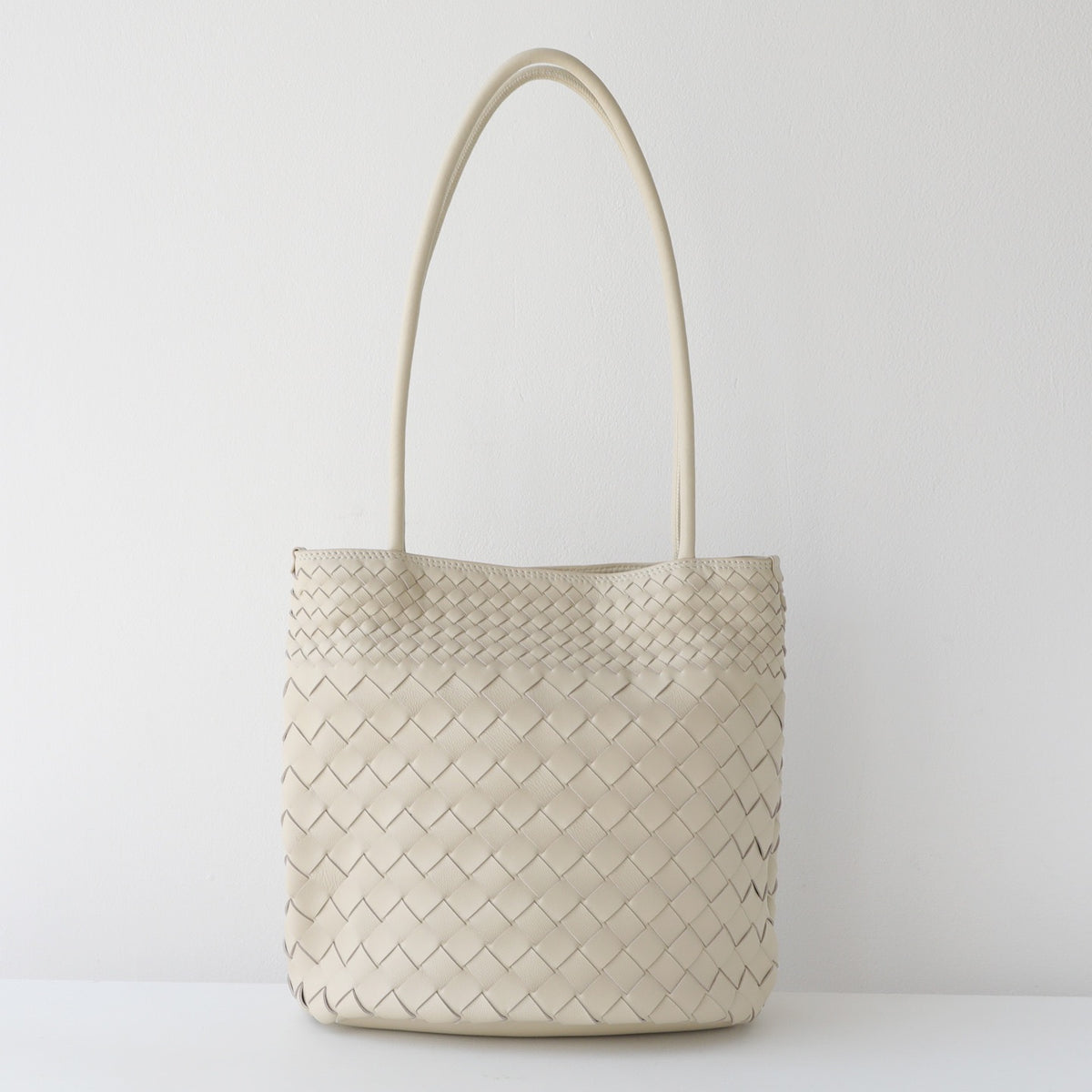 Mira Woven Bucket Bag