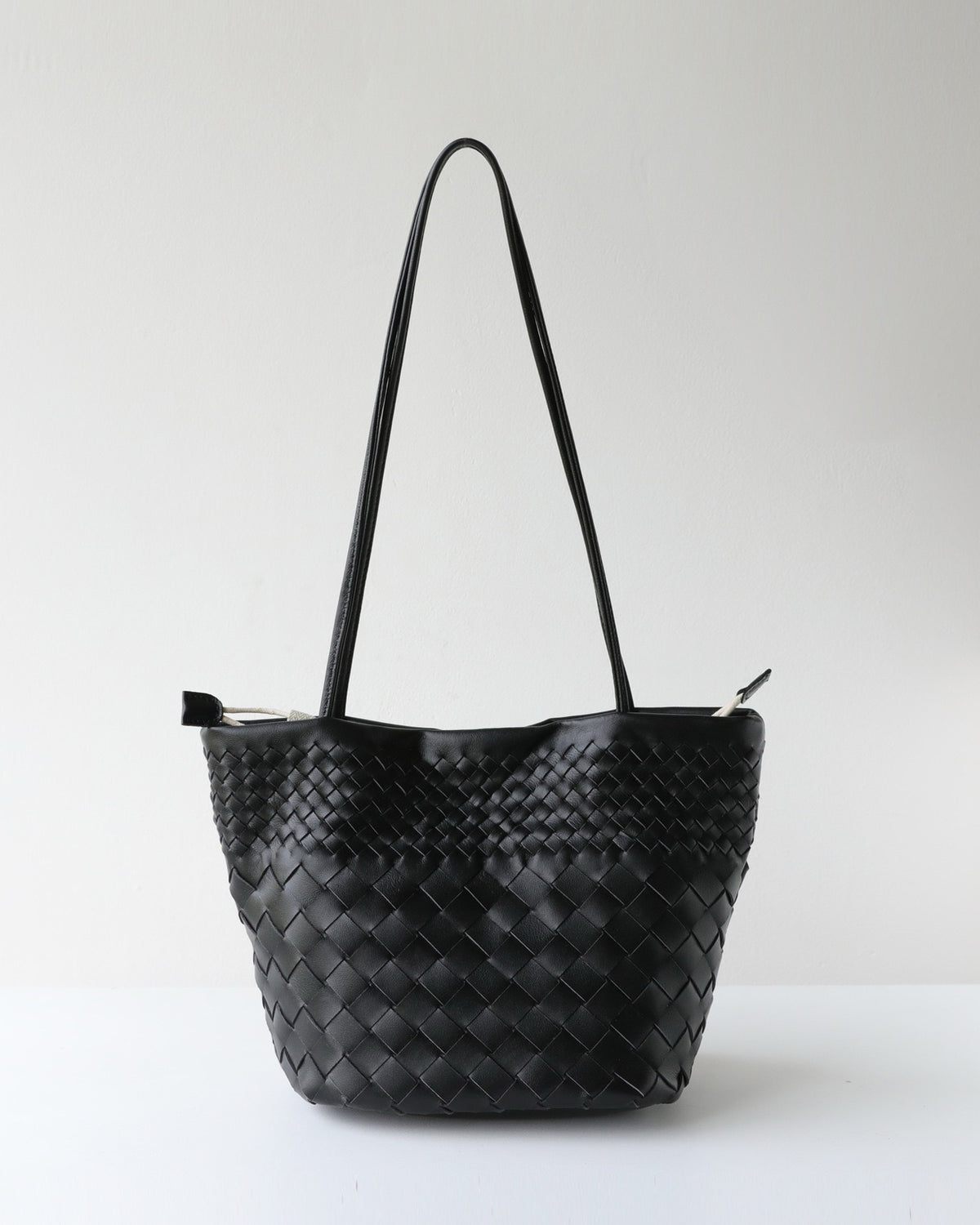 Mira Woven Bucket Bag