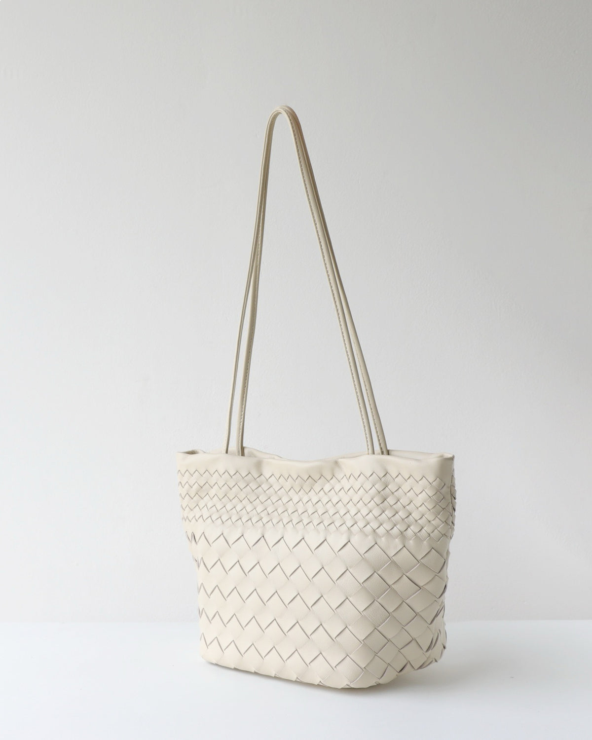 Mira Woven Bucket Bag