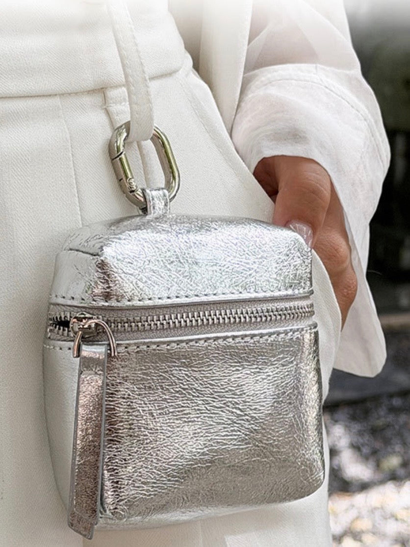 Siva Metallic Mini Pouch